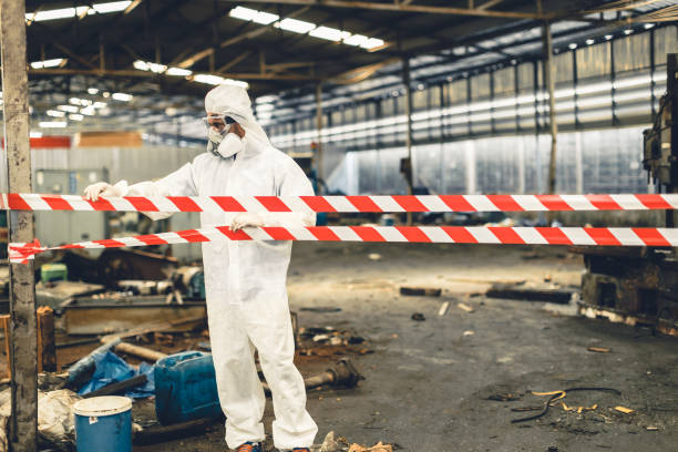 Professional Infectious Disease Decontamination technician working in Lisbon, ME